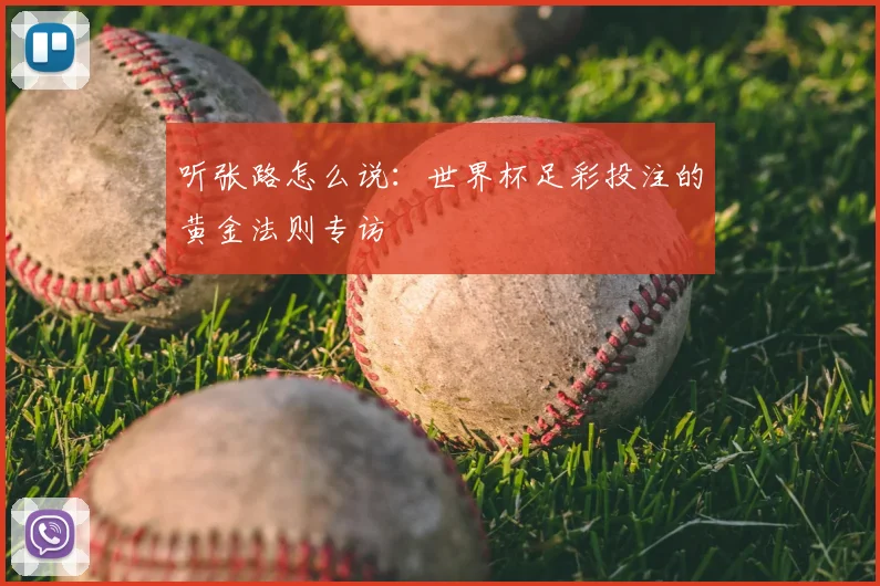 听张路怎么说:世界杯足彩投注的黄金法则专访