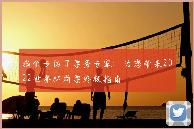 我们专访了票务专家：为您带来2022世界杯购票终极指南